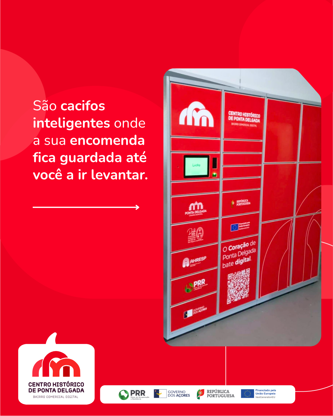 Template de redes sociais do Bairro Comercial Digital, formato 4:5 para Instagram e Facebook