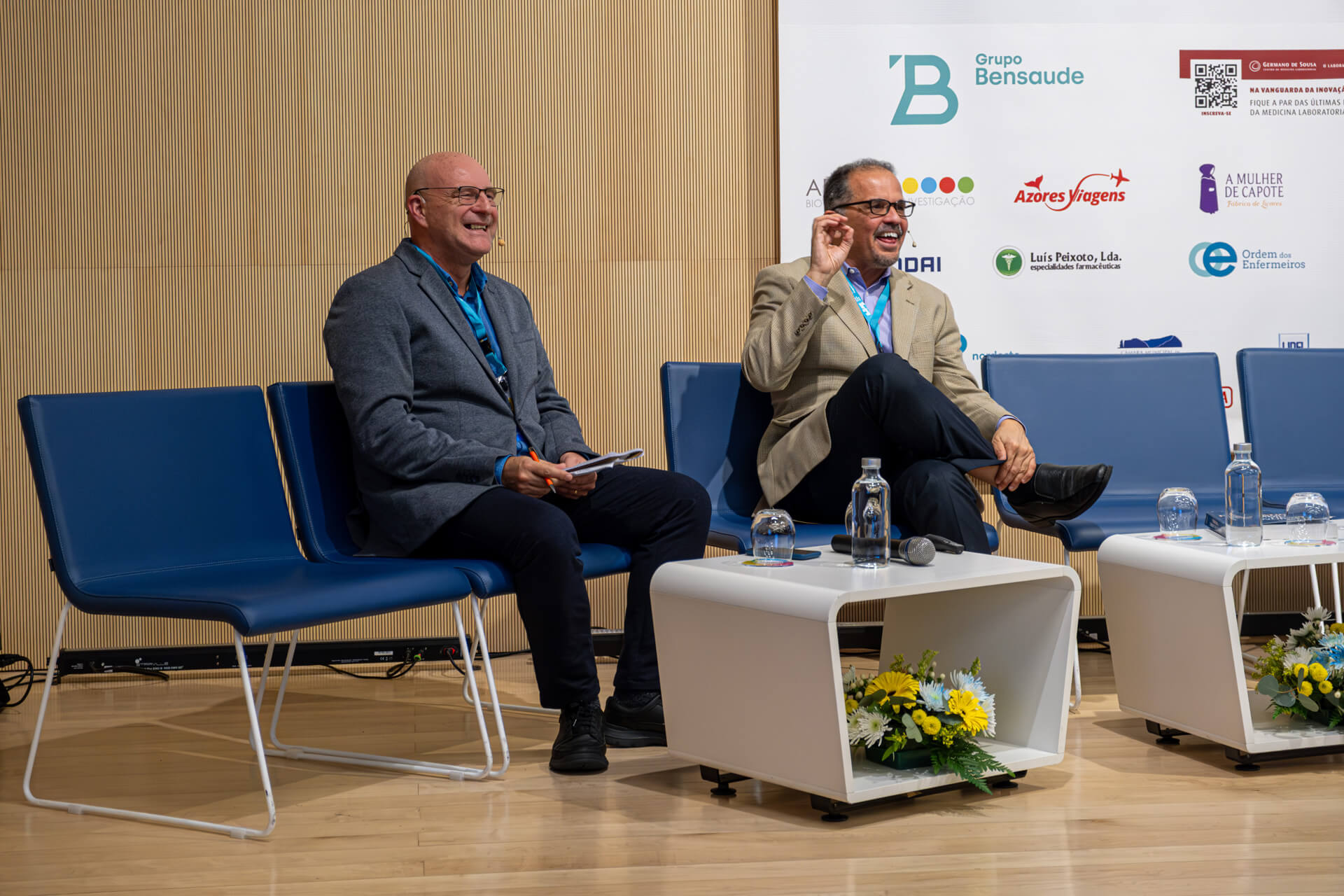 Interação entre participantes